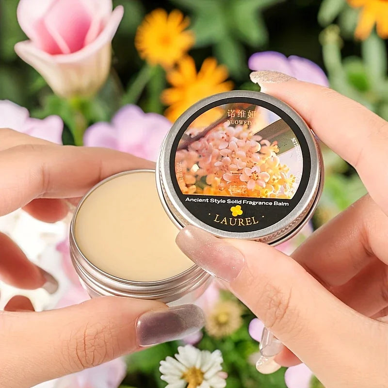Solid Perfume 12g Long-lasting Fragrance Ladies Luxurious Solid Perfume Portable Perfume Mud,Valentine's Day Gifts Ancient Style