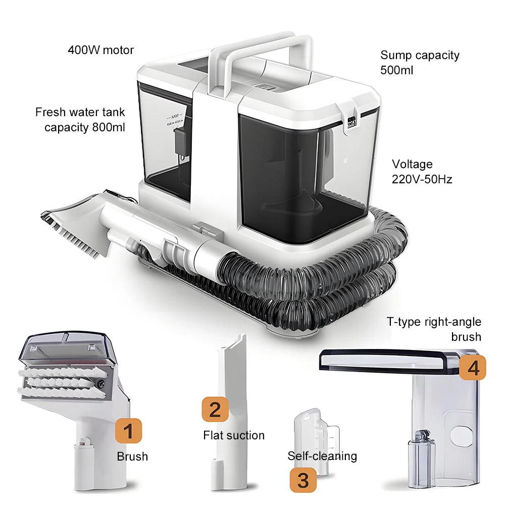 Tungfull All-in-One Household Carpet Curtain Vacuum Cleaner Multifunctional Fabric Cleaning Machine Sofa Vacuuming Wash Machine
