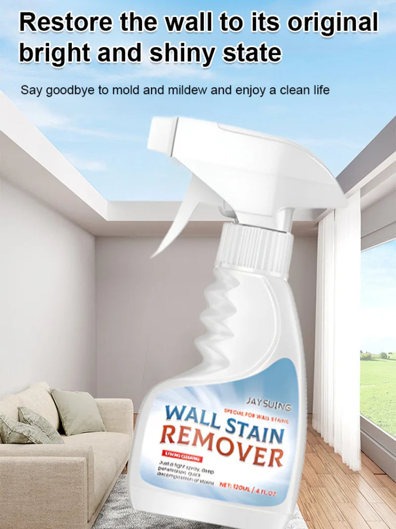 Powerful Mold Cleaner Remover Household Bathroom Water Sta Stain Removal Cleaning Spray Wall Stain Cleaner for Shower Tile Grout