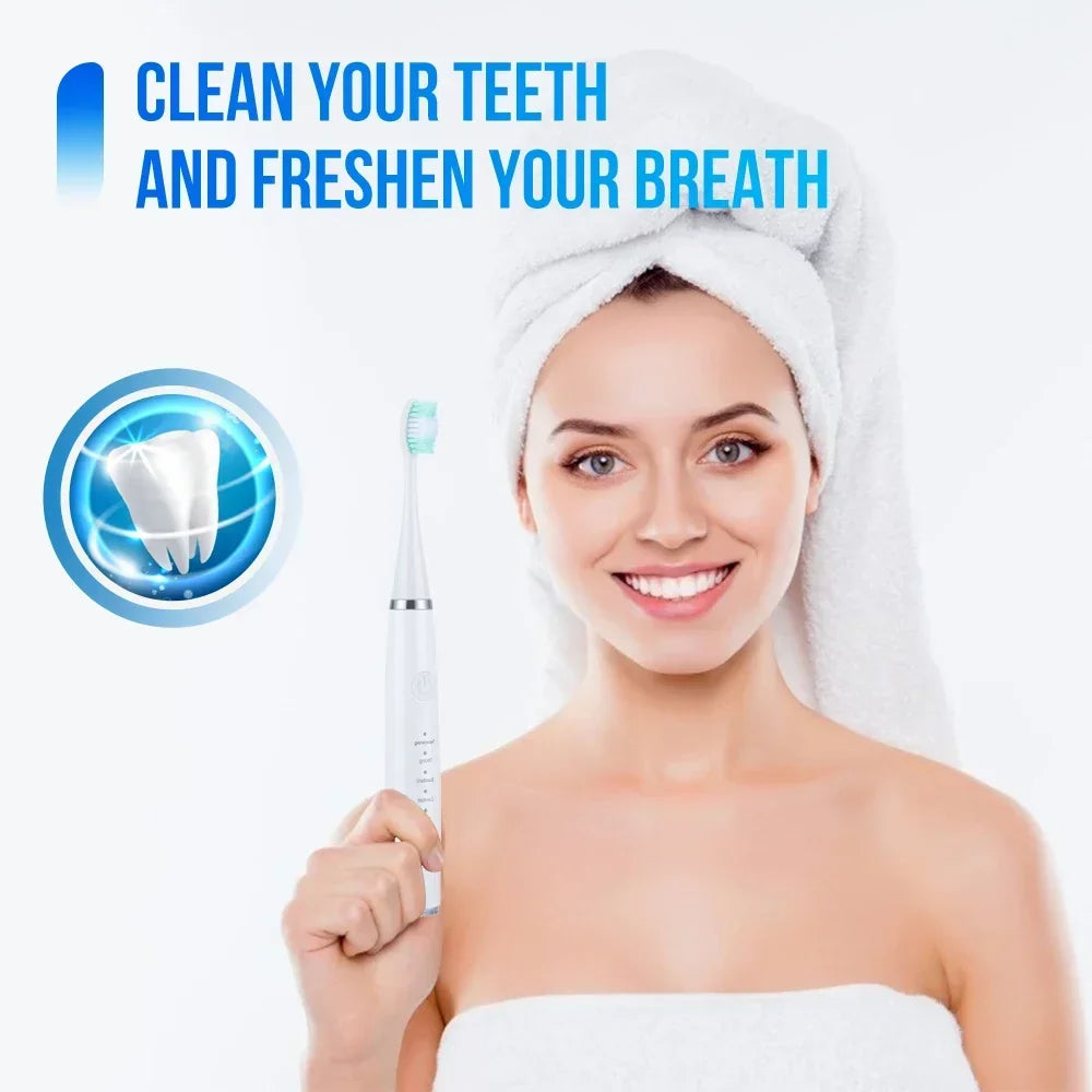 Ultrasonic scaler for teeth cleaning tartar removal plaque removal rechargeable teeth whitening oral care and dental cleaner