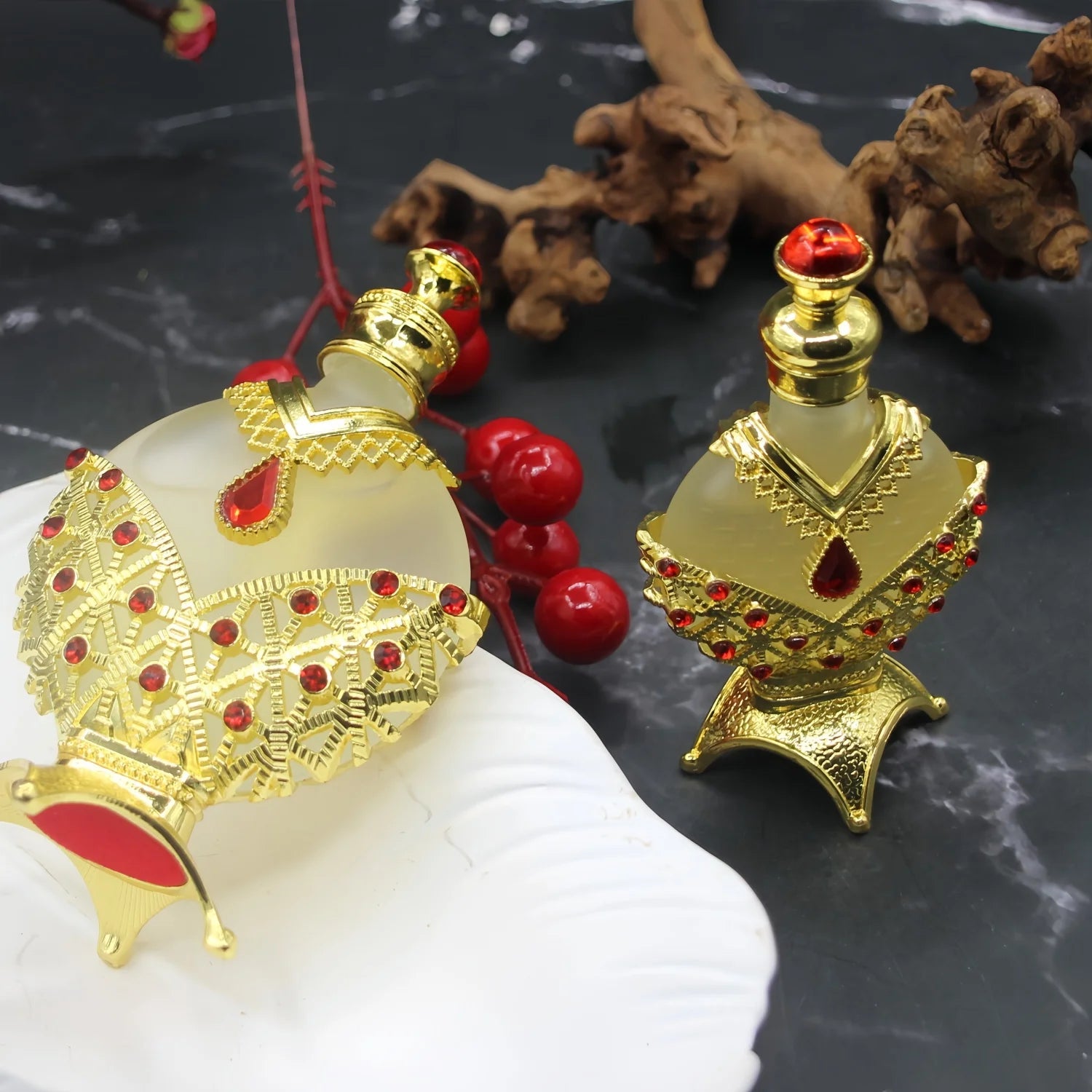 Gold Arabian Perfume Light Fragrance Perfume Oil Fresh Perfumes for Unisex Arabian Perfumes Oill Femme Perfume Oil