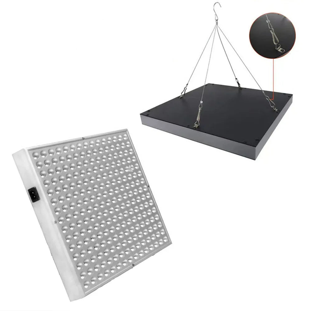 Red LED phototherapy combination panel beauty panel lamp 660nm/850nm home heating lamp instrument 45W physiotherapy