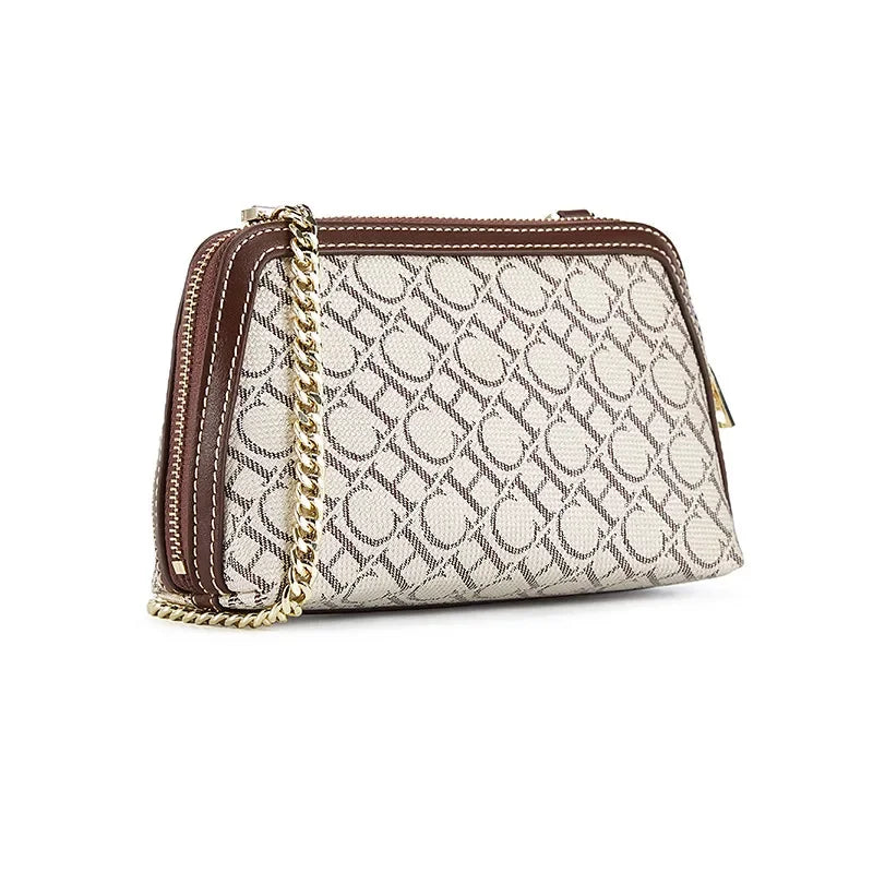 CH Chain Shoulder Bag Light Luxury Chain Suede Fashion Retro Crossbody Designer New Classic Crossbody Bag