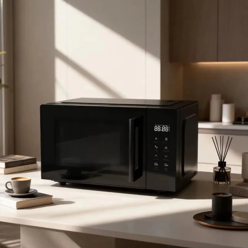 25L microwave oven with speed heating intelligent thawing large capacity easy cleaning user-friendly design