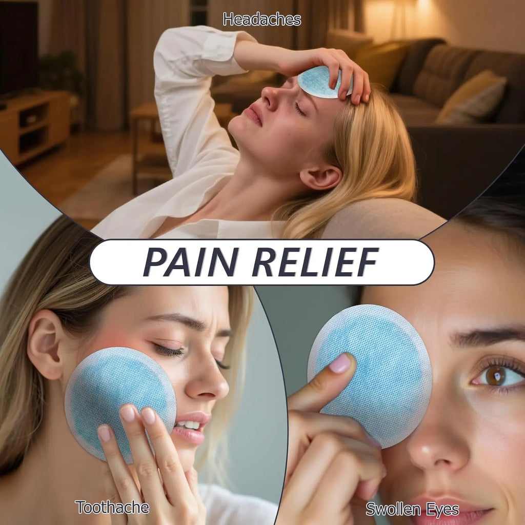 Hot & Cold Gel Packs for Pain Relief Reusable Cold Pack Ice Packs with Cloth Backing for Swelling Bruises Injuries Surgery