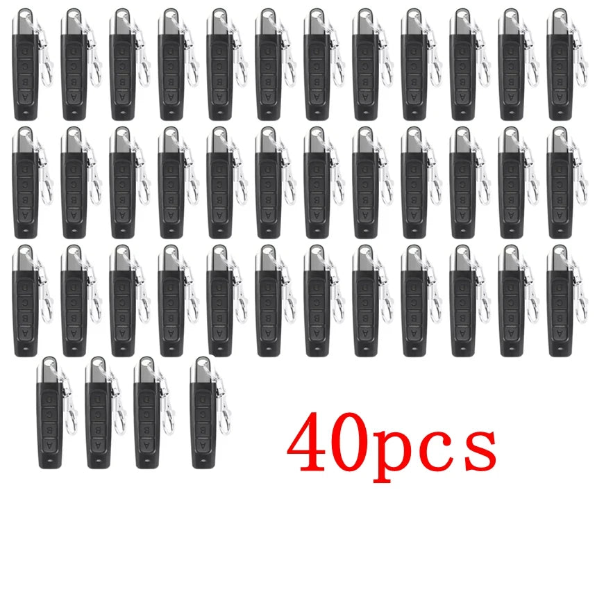 1-50PCS 433mhz Remote Control Duplicator Universal Remote key Copy Clone Replacement Garage Door Keychain RF 433Mhz Transmitter