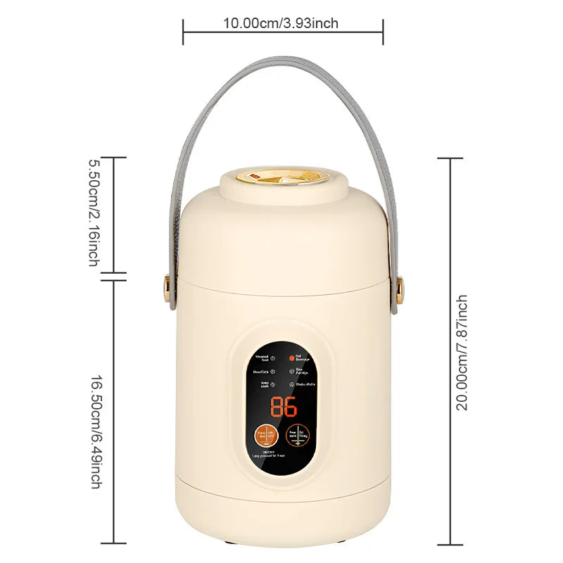 New Multifunctional Rice Cooker Portable Small Travel Electric Kettle Household Electric Cooker Hot Pot 110V US/220V EU Plug 66