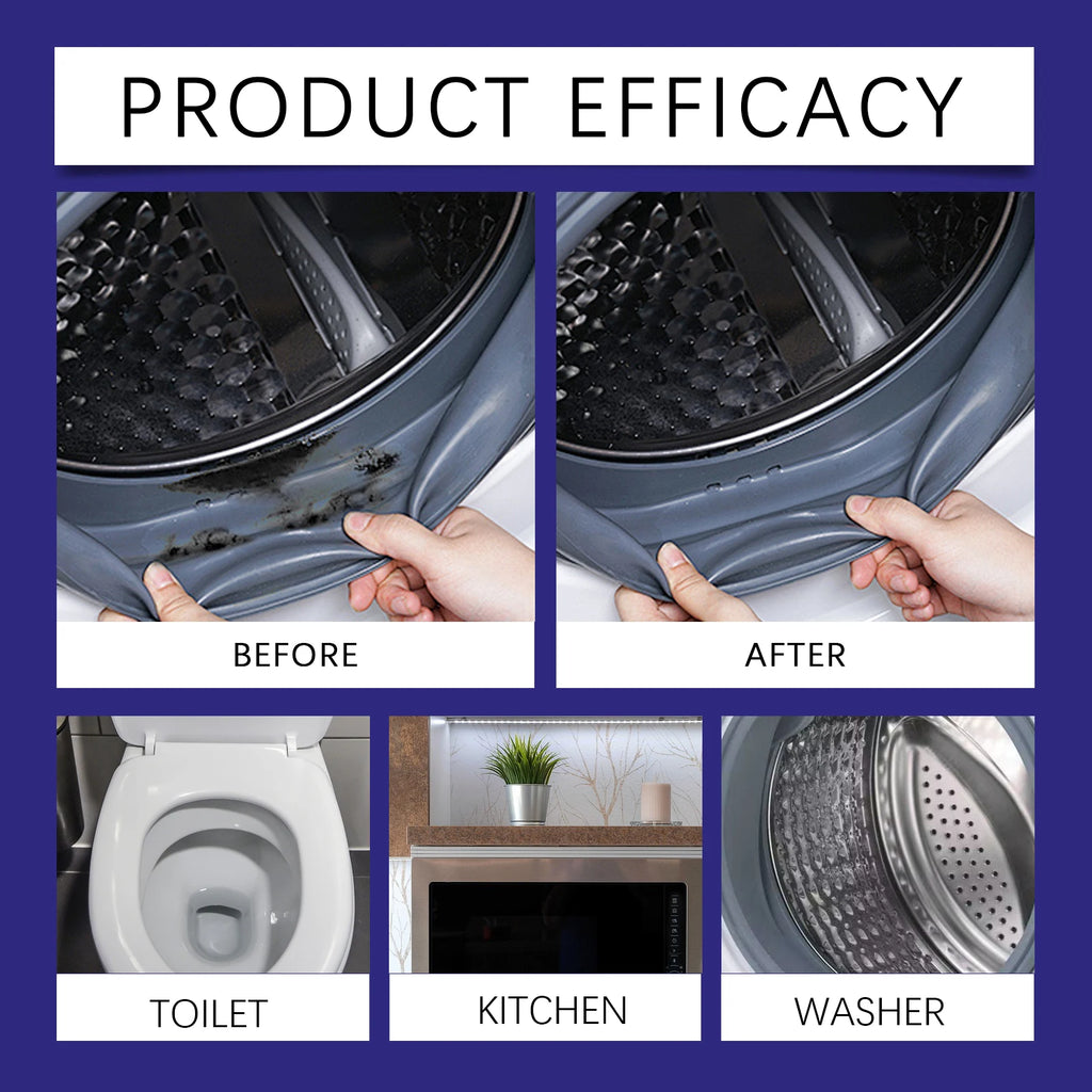 Household Stain Cleaner Professional Strength Remover Gel Multi-purpose Mildew Repellent Gel for Washing machine Toilet