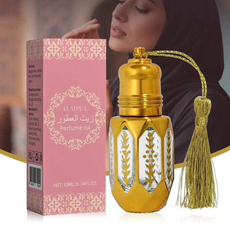 10ML Jasmine Fruity árabes Perfume Oil Lasting Fragrance Elegant Luxury Charming Women's Middle East Arab Rollerball Perfumes
