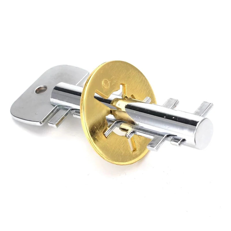Classical Key Lock Puzzle Educational Intellectual Disentanglement Toys IQ Test Metal Brain Teasers For Kids Teens Adults