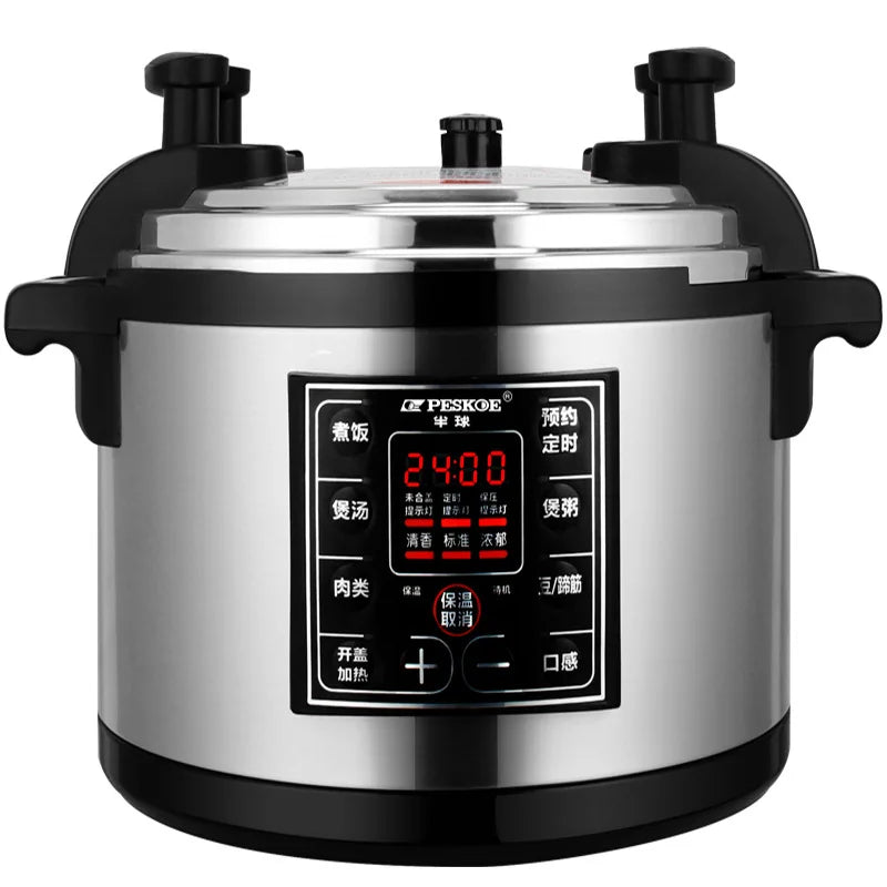 Commercial Electric Pressure Cooker 8L 65L Large Capacity Rice Cooker Restaurant Hotel Cafeteria Catering Stainless Steel