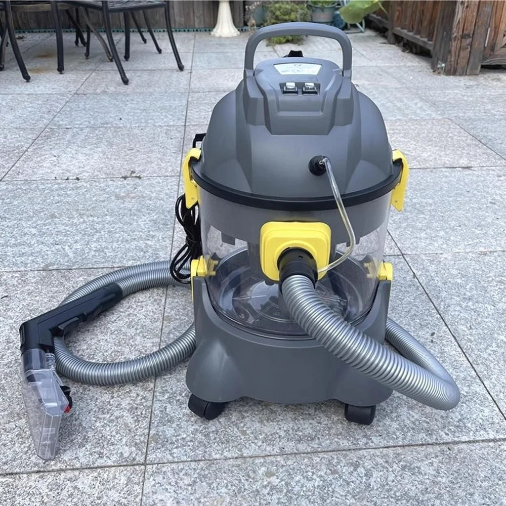 1400W Spray Extraction Carpet Cleaner Wet Dry Vacuum Cleaner For Car Seat Sofa Upholstery Deep Cleaning Machine