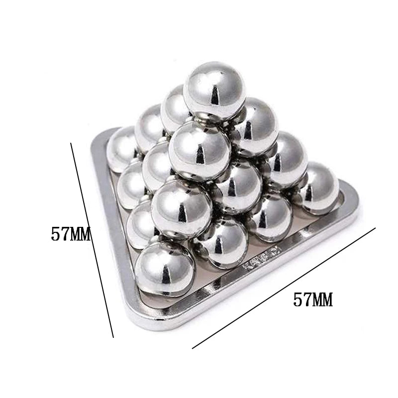 Pyramid Puzzle Metal Brain Teasers for Kids Adults IQ Logic Test Disentanglement Educational Toys Mind Challenge Games