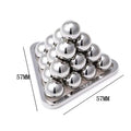 Pyramid Puzzle Metal Brain Teasers for Kids Adults IQ Logic Test Disentanglement Educational Toys Mind Challenge Games
