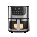 DIVEDEER 7L Home-Use Air Fryer with Viewing Window A versatile, large-capacity stainless steel air fryer designed for home use