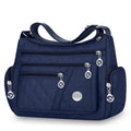 Square-shaped, versatile men's and women's crossbody bag, new style large bag, fabric bag, Oxford style shoulder bag, fashionabl