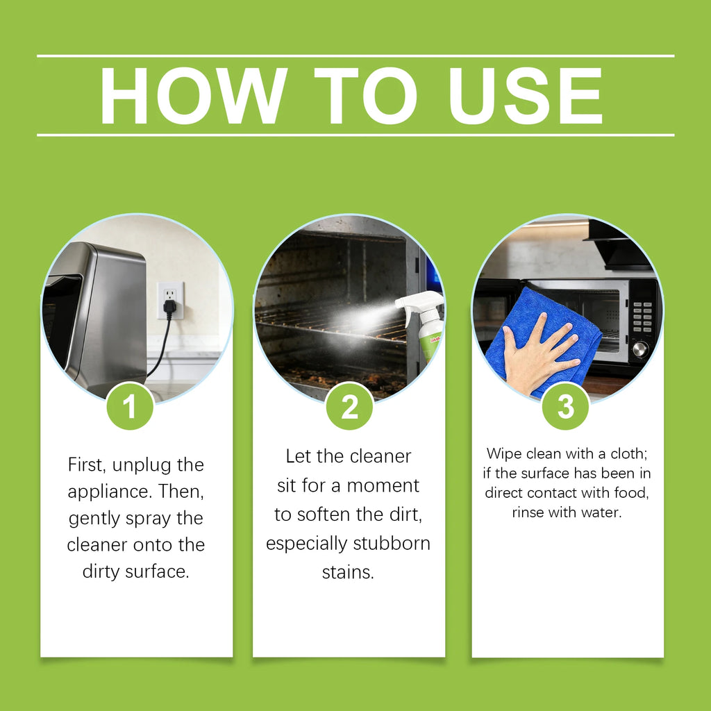 Surface-Safe Household Appliance Cleaner - Mild Cleaning for Shine & Freshness, All-Appliance Compatible, Daily-Use