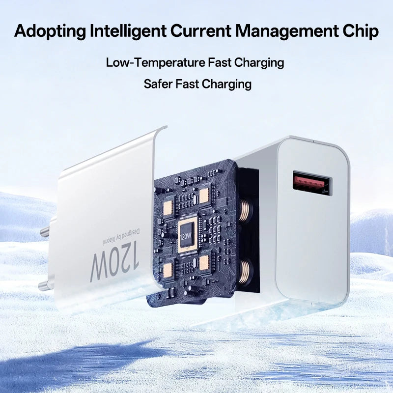 Original Xiaomi 120W Charger Turbo Fast Charge Charger Adapter for Xiaomi 17 15 14 13 Pro Ultra 17T Charger POCO X7 X8 Pro Redmi