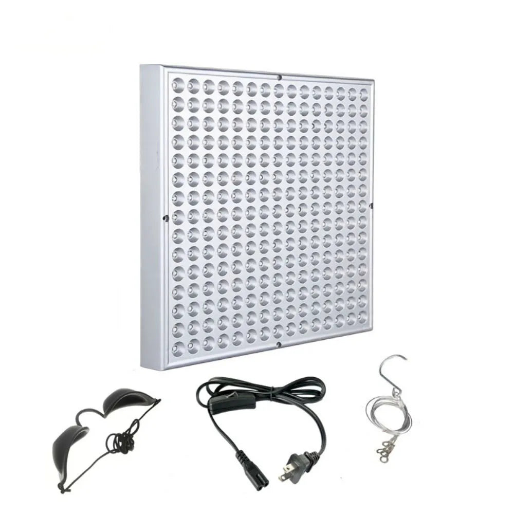Red LED phototherapy combination panel beauty panel lamp 660nm/850nm home heating lamp instrument 45W physiotherapy