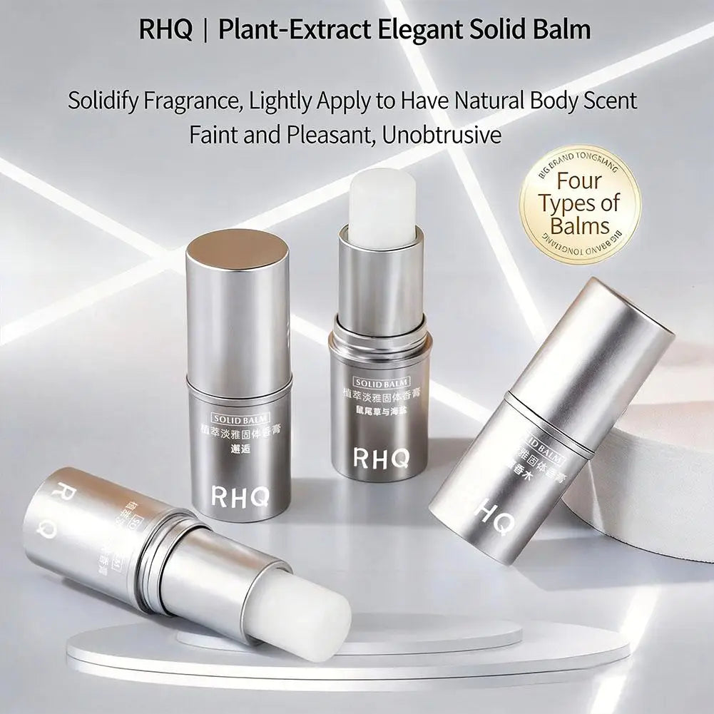 Pheromone Solid Perfume for Women and Men,Refreshing Solid Balm,Date and Daily Perfume,Portable Balm Aroma Deodorants