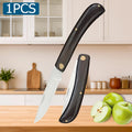 Stainless Steel Folding Fruit Knife Fruit Slicing Pocket Knives Non-slip Handle Household Kitchenl Knife Kitchen Accessories
