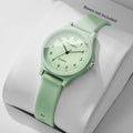 Fashion Arabic Dial Women Quartz Watch Casual Silicone Strap Ladies Wristwatches Reloj Mujer Girls Clock (Without Box)