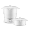 HOMEFISH Foldable Silicone Electric Pot Portable Multi-Purpose Hot Water Boiler for Travel 110/220V Kettle Ideal for Camping 66
