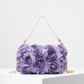 Bolsos Para Mujer,Pearl Bag,Floral Bag,Bridal Patry,Crossbody Bag,Carteras De Mujer Elegantes,Gifts for Women,Valentine Day