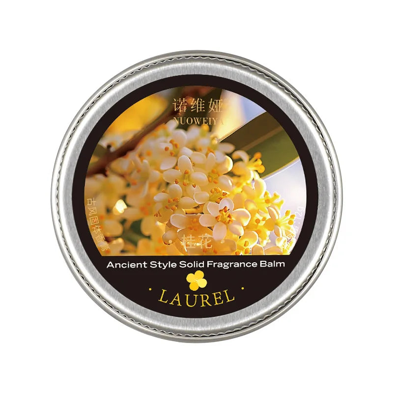 Solid Perfume 12g Long-lasting Fragrance Ladies Luxurious Solid Perfume Portable Perfume Mud,Valentine's Day Gifts Ancient Style