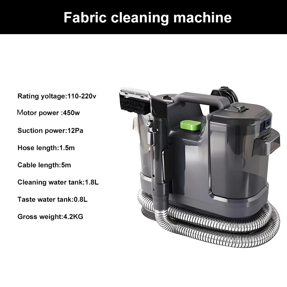 Multifunctional Fabric Cleaning Machine Household All-in-One  Cleaning Machine Vacuum Eleaner for Fabric Sofa Carpet Window