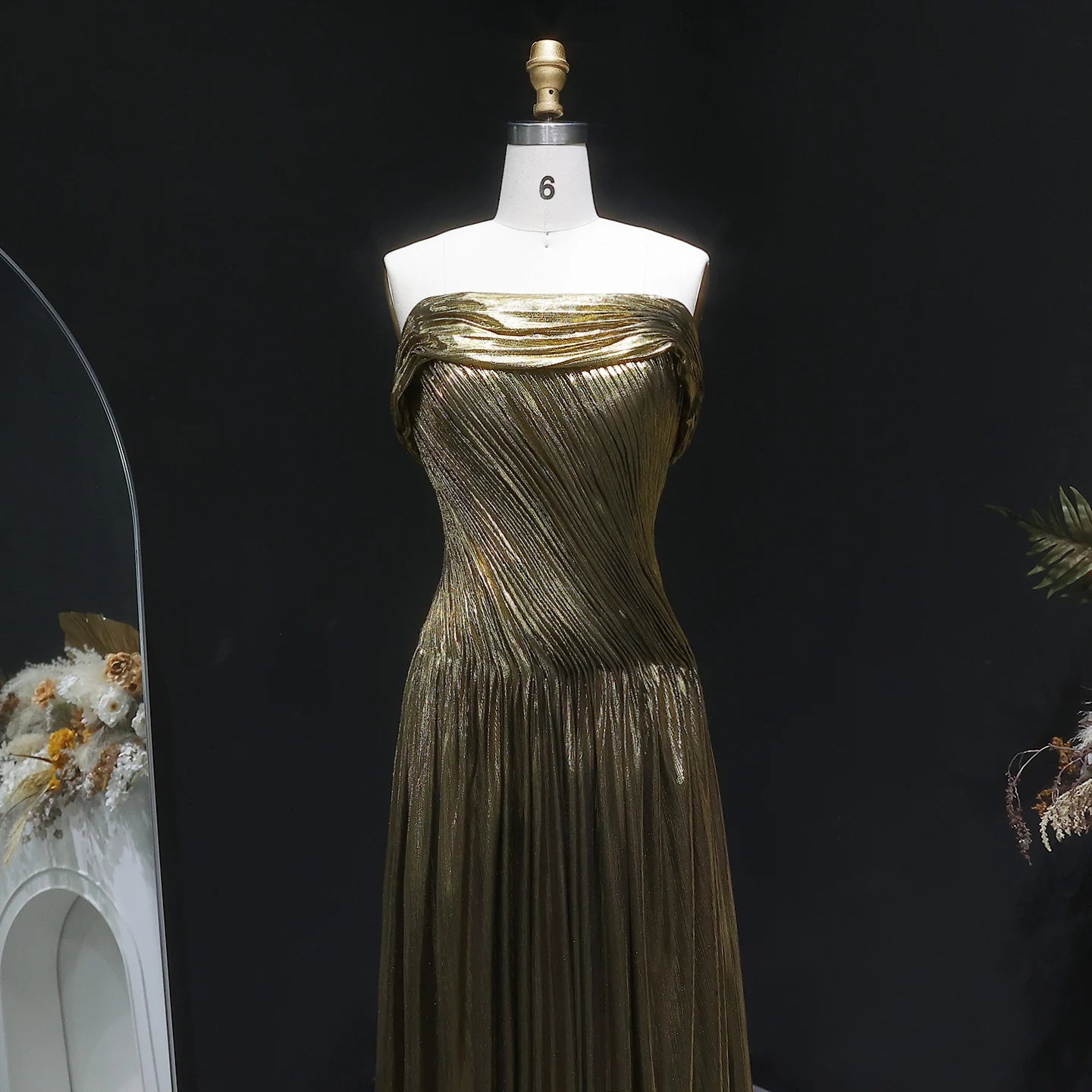 Sharon Said Off Shoulder Dubai Evening Dress with Overskirt Women Wedding Party Gown SF392 Customized 99