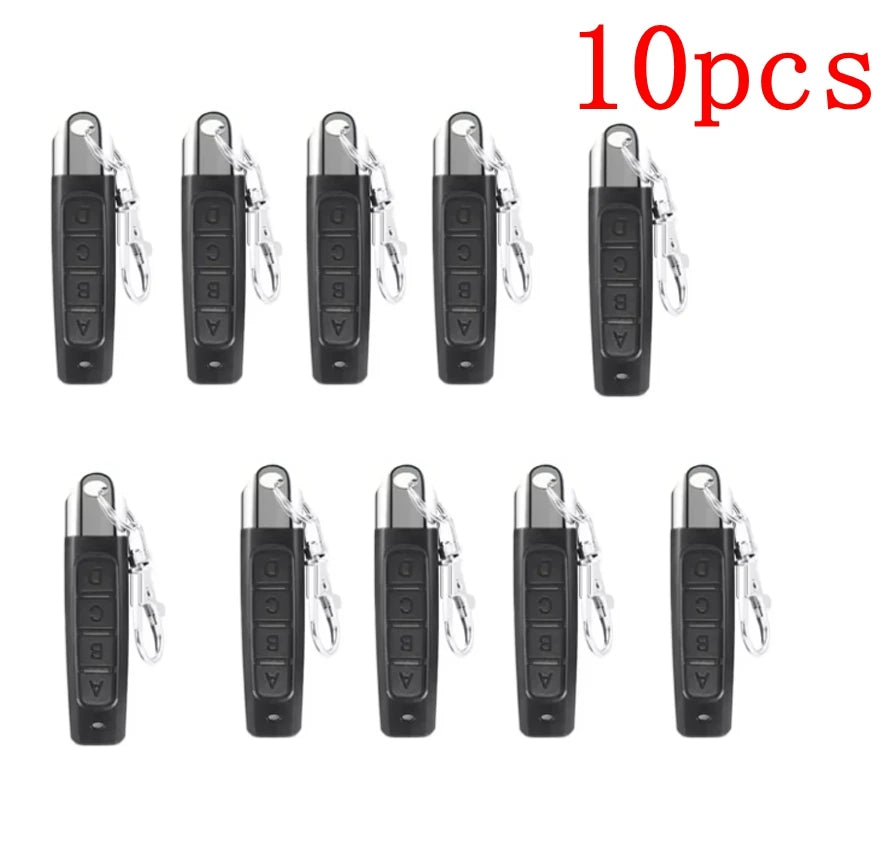 1-50PCS 433mhz Remote Control Duplicator Universal Remote key Copy Clone Replacement Garage Door Keychain RF 433Mhz Transmitter