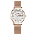 POEDAGAR Original Luxury Women Watch Week Date Waterproof Luminous Stainless Steel Woman Watches Simple Trendy Ladies Wristwatch