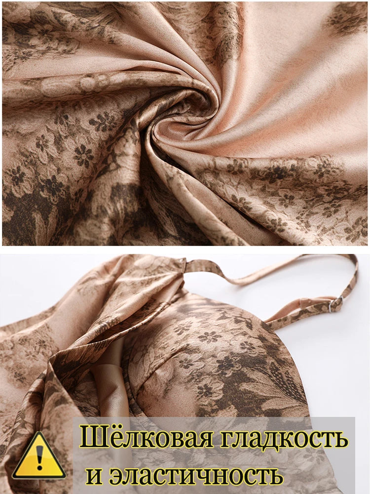 Suninhesrt Luxury Dresses for Woman Party Elegant Strappy Maxi Leopard Print Dress Soft Mermaid Beach Evening Dresses Ladies 5
