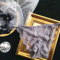 Thong for Women Floral Embroidered Lace Panties Adjustable Belt Underpants Temptation Hollow Out Transparent Seamless G-Strings