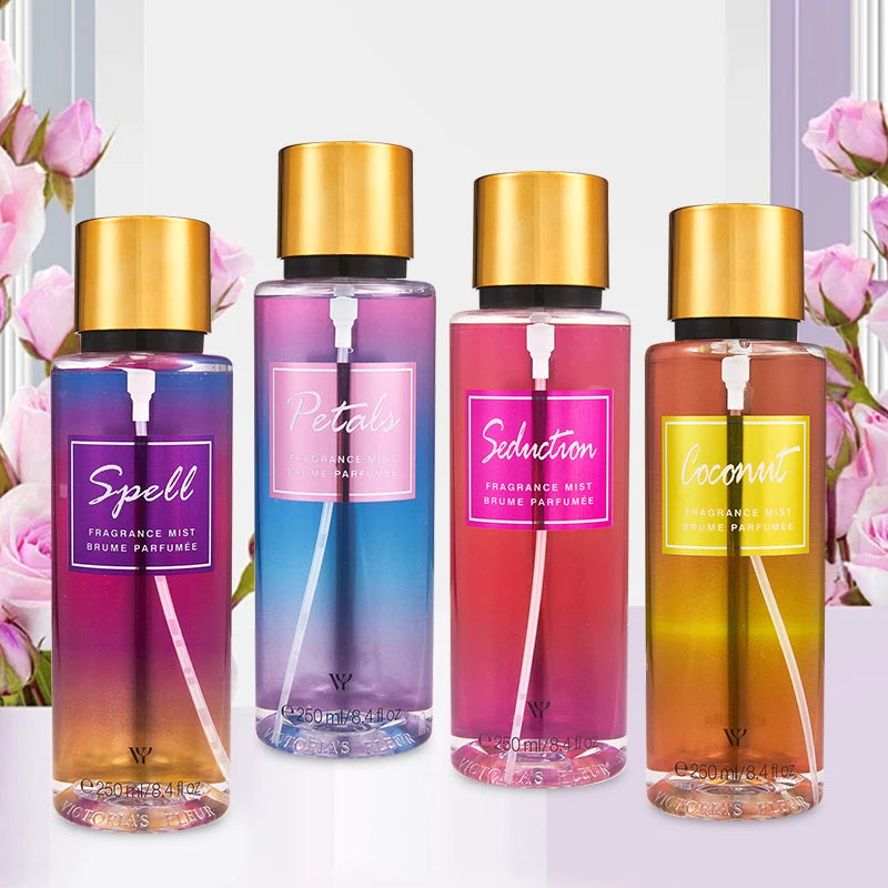 Women's Vita Flower Season Long-Lasting Perfume Body Spray, 250ml/Bottle