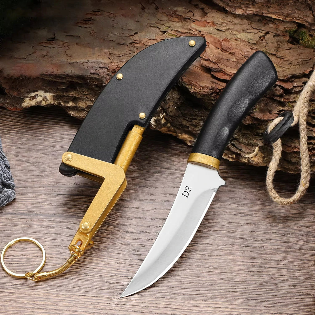 D2 Boning Knife Stainless Steel Sharp Kitchen Knives for Cutting Vegetables and Peeling Fruit Meat Cleaver Beef and Lamb Knives