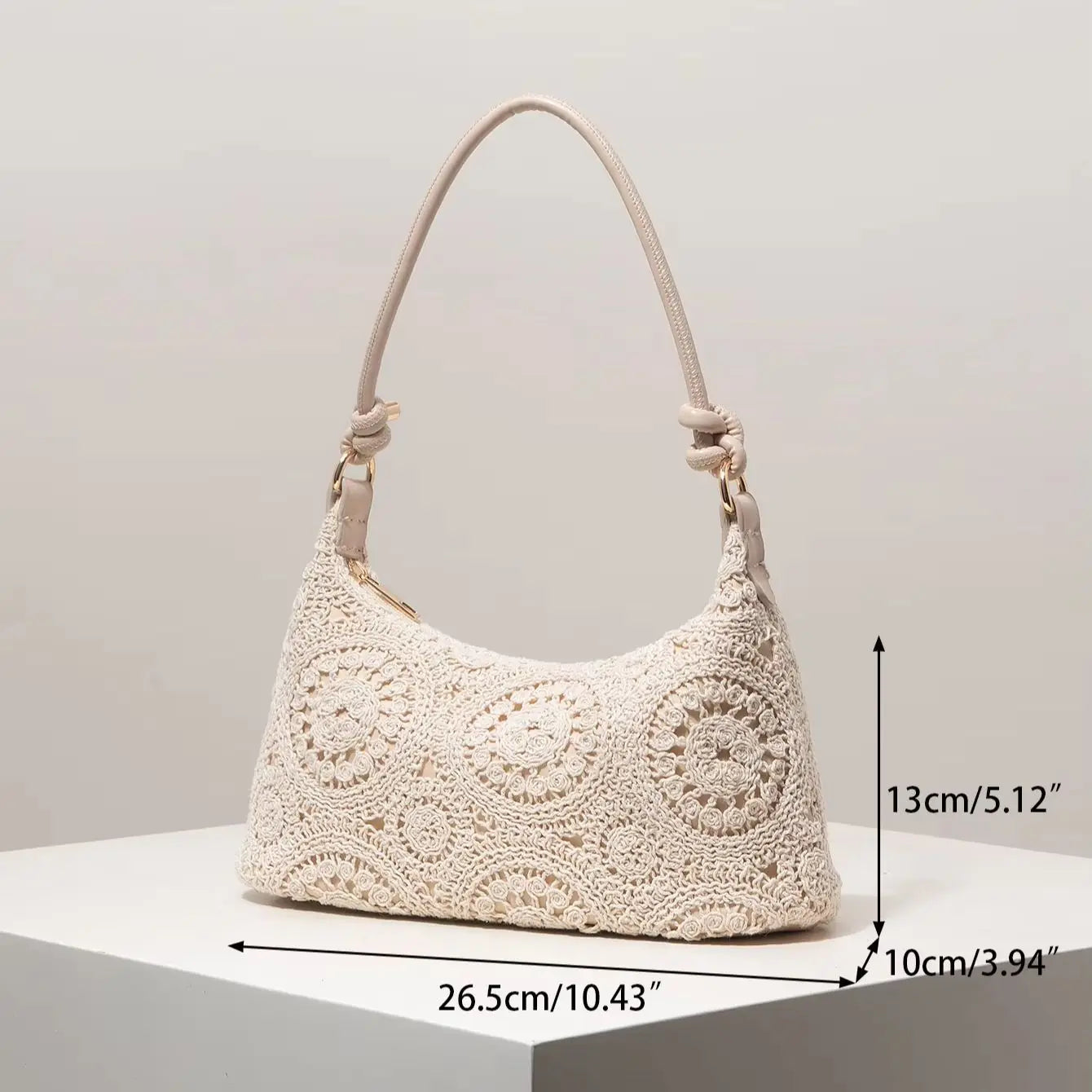 Shoulder Bag,Floral Pop,Boho,Summer Beach Bag,Travel Essential,Cruise Essential,Vacation Outfits Women,Elegante,Random Pattern