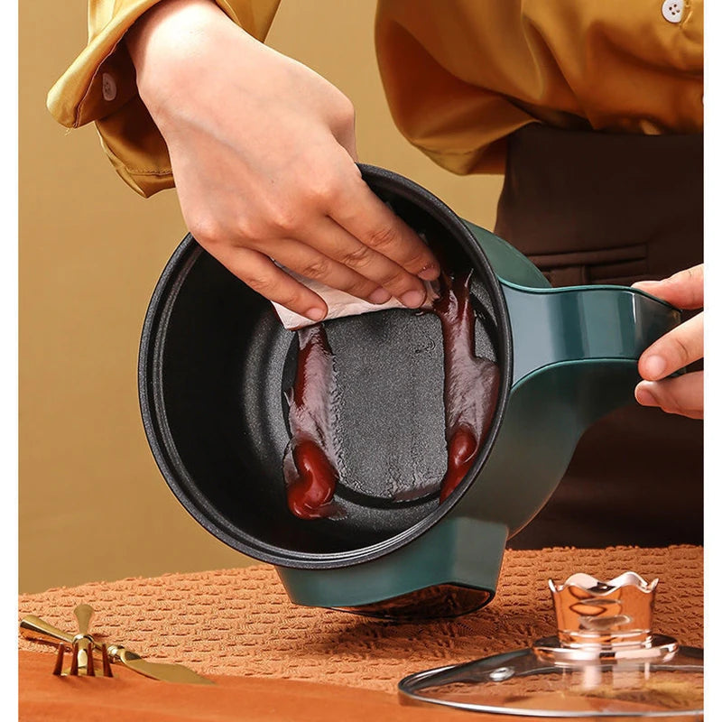 Electric Hot Pot Cooker Multicooker Hotpot Stew Heating Eggs Soup Pan Noodles  Steamer Rice Cookers Cooking Pot EU Plug 66