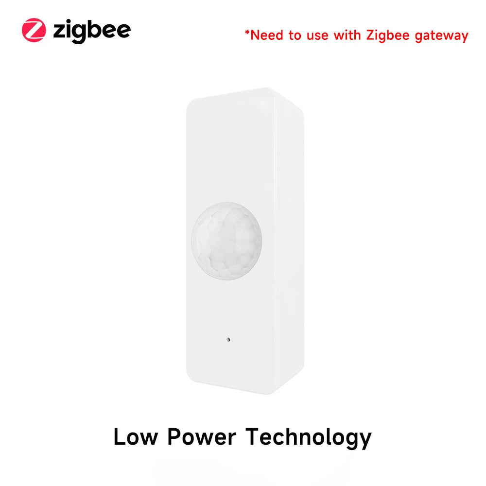 Tuya WiFi Zigbee PIR Motion Sensor Smart Home Human Body Infrared Detector Security Smart Life Works With Alexa Google