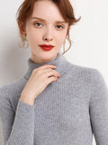 Women Fall Turtleneck Sweater Knitted Soft Pullovers Cashmere Jumpers Basic Soft Sweaters For Women 2026 Autumn Winter