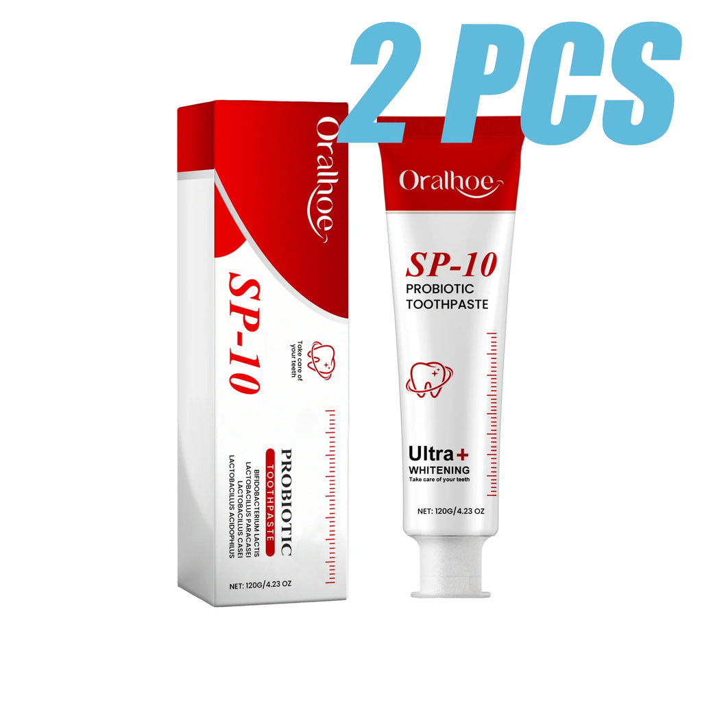 Sp10 Probiotic Toothpaste Deep Cleaning Remove Plaque Improve Dental Caries Protect Gum Fresh Breath Oral Hygiene Cleansing 120g