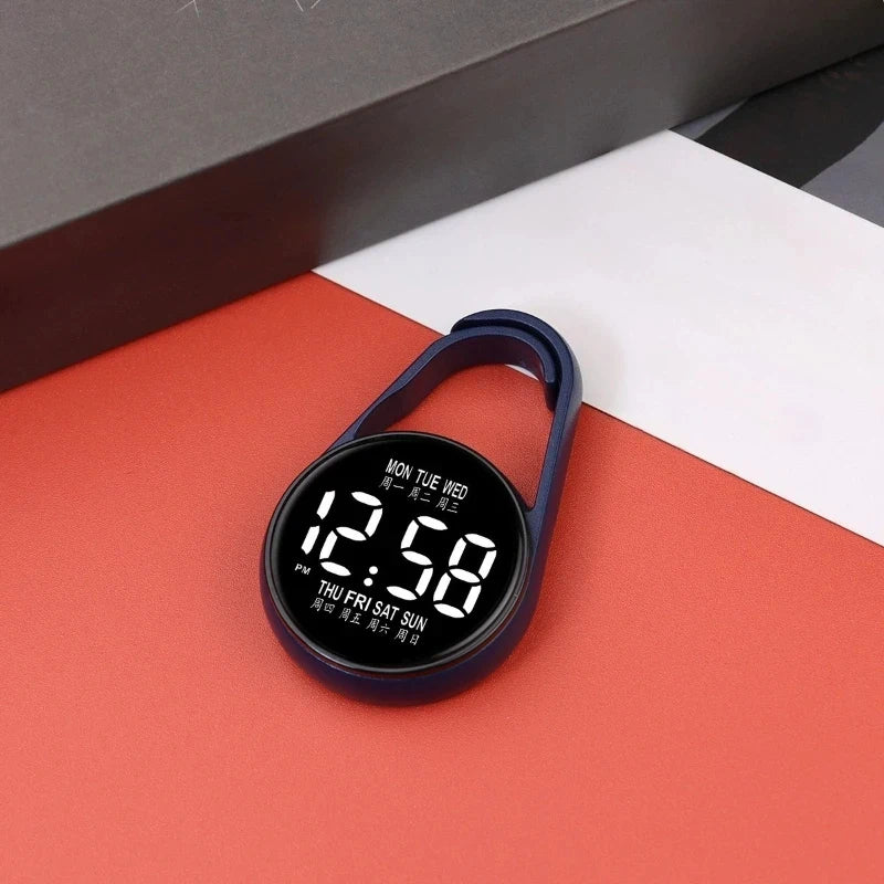 LED electronic hanging watch night light digital electronic hanging watch pocket watch