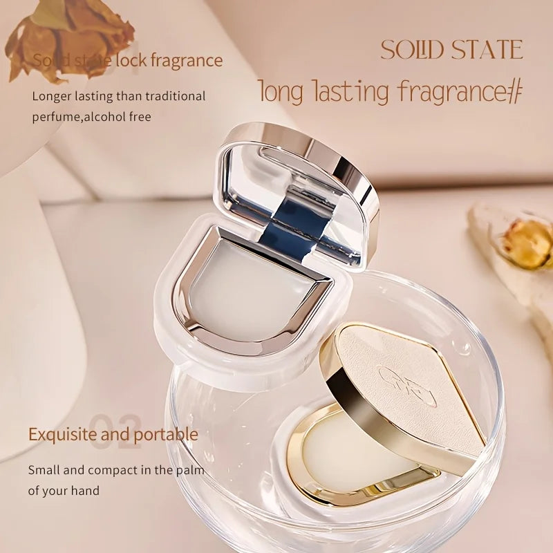 Mirror Perfume Solid Perfume Long-Lasting Fragrance Fresh And Light Portable Solid Perfume One Dab And You'Re Good to Go