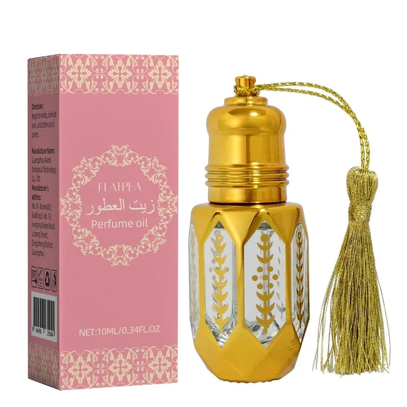 10ML Jasmine Fruity árabes Perfume Oil Lasting Fragrance Elegant Luxury Charming Women's Middle East Arab Rollerball Perfumes