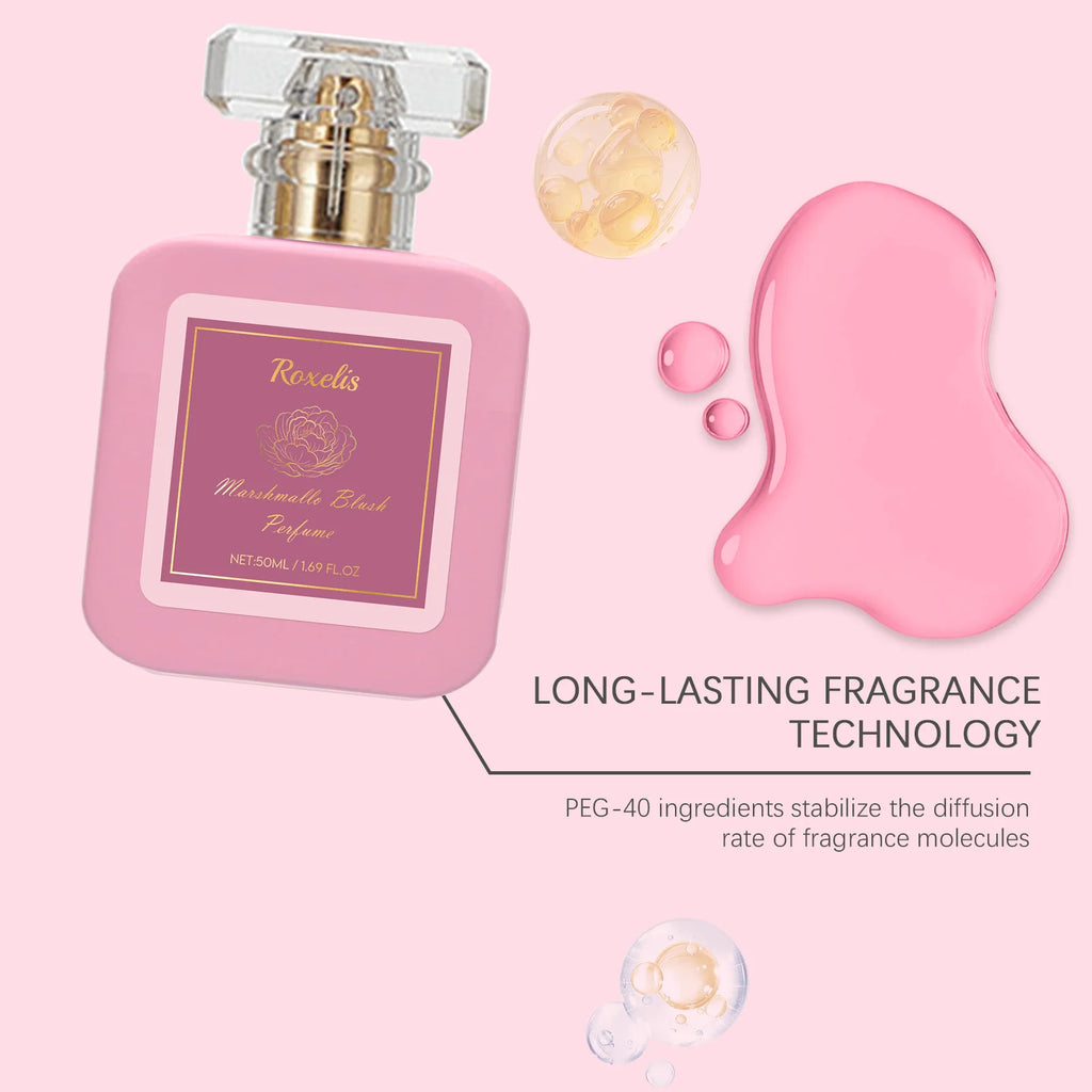 Strawberry Candy Sweet & Energetic Perfume: Long-Lasting Fresh Scent, Portable Girly Perfume for Dating & Commuting