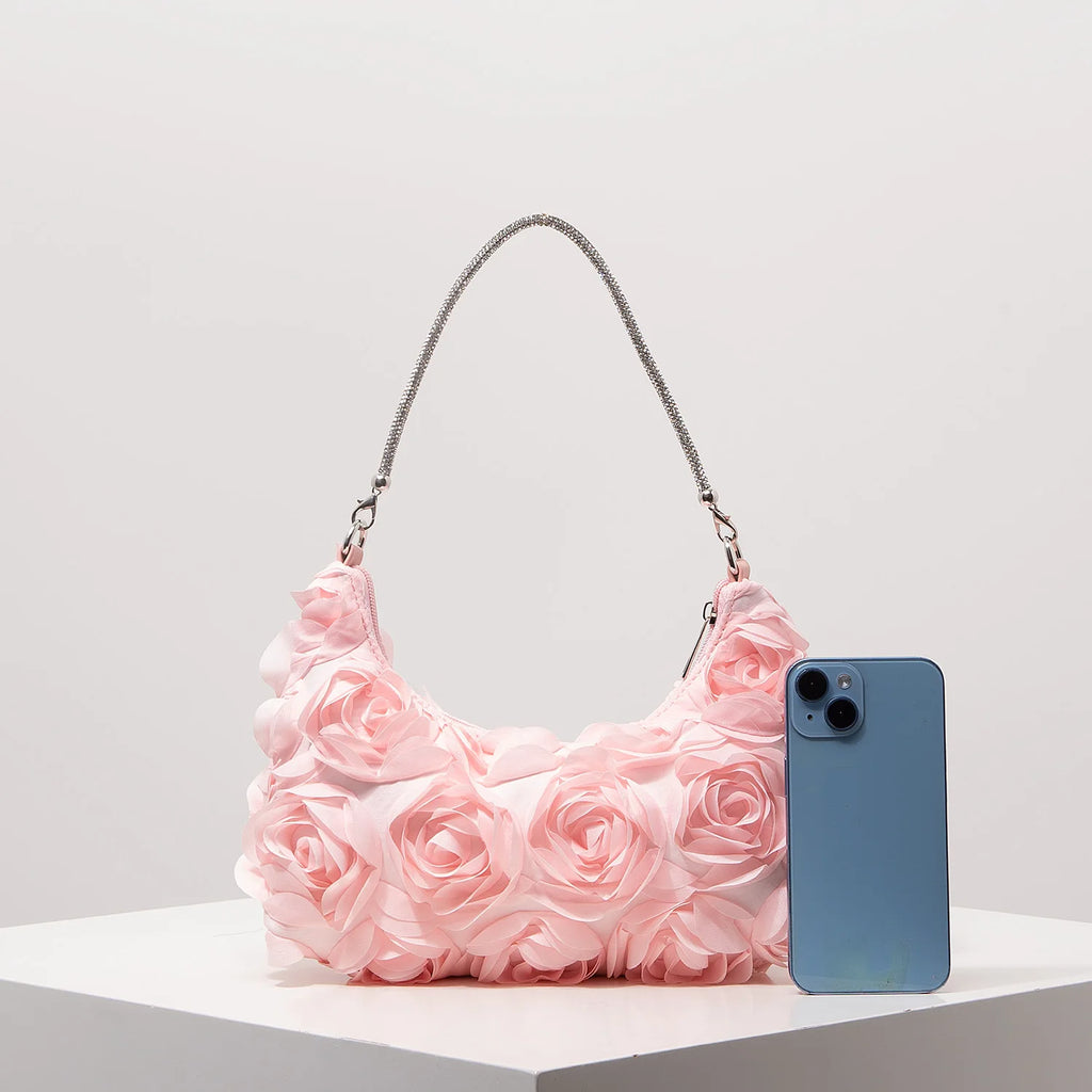 Shoulder Bag, Floral Pop, Women's Bags, Gala Night, Party Outfits, Prom Accessories, Wedding Items, Elegant, Gifts, Random Pattern