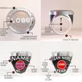 High quality Customized rings, commemorative rings, free design sketches, customized 20PCS, free mold fee