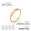Skyrim Moon Phase Ring Stainless Steel Crescent Moon Women Rings 2025 Witch Amulet Jewelry Gift for Lover Friends Wholesale