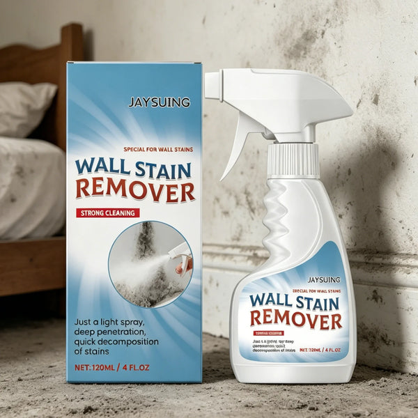 JAYSUING Wall Stain Remover Deep Decontamination Powerful Cleaning Long Lasting Anti Mildew Gentle Mildew Remover Spray 120ml